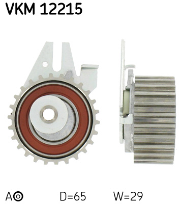 Rullo tenditore, Cinghia dentata - VKM 12215 SKF